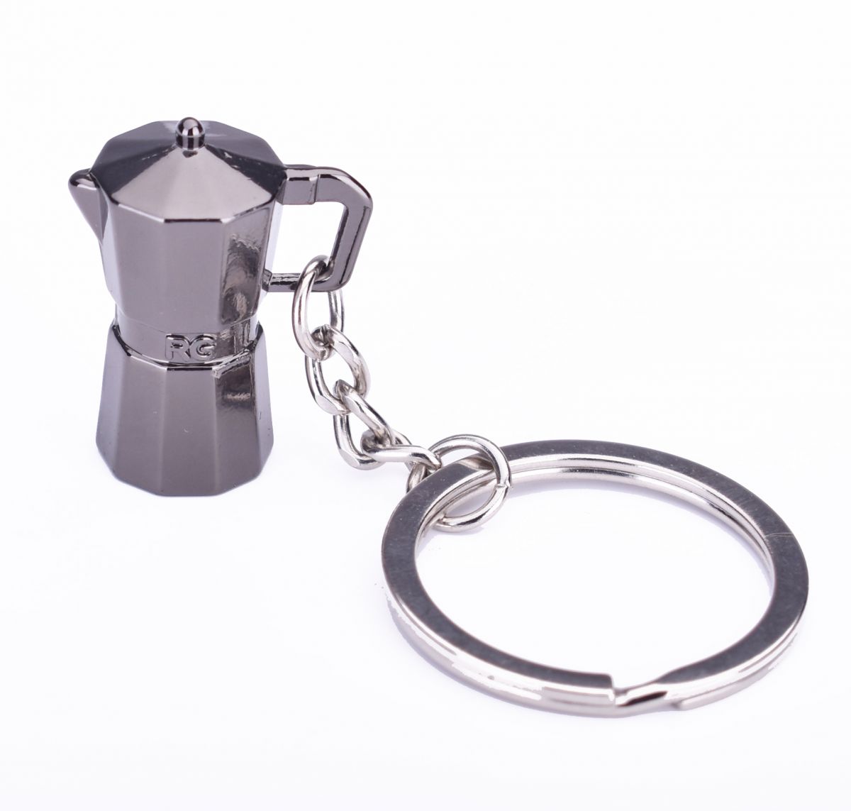 Schlüsselanhänger Bialetti Schwarz