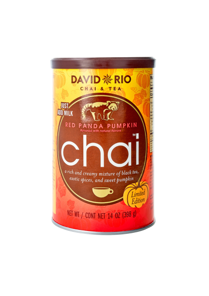 David Rioca Red Panda Pumpkin Chai